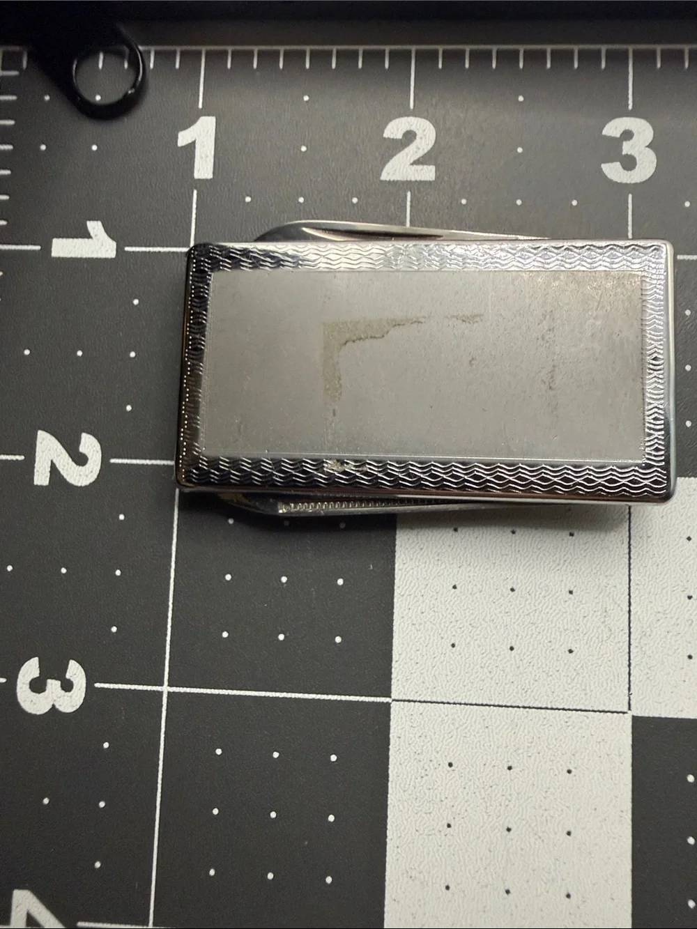 vintage multi-functional pocket knife money clip combo